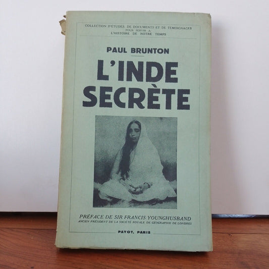 L'Inde secrète, Paul Brunton, Payot Paris, 1937