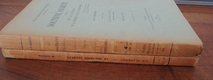 La Doctrine Secrete - Miscellanees - 2 Vol.- H.P. Blavatsky - 1919-24 Raro
