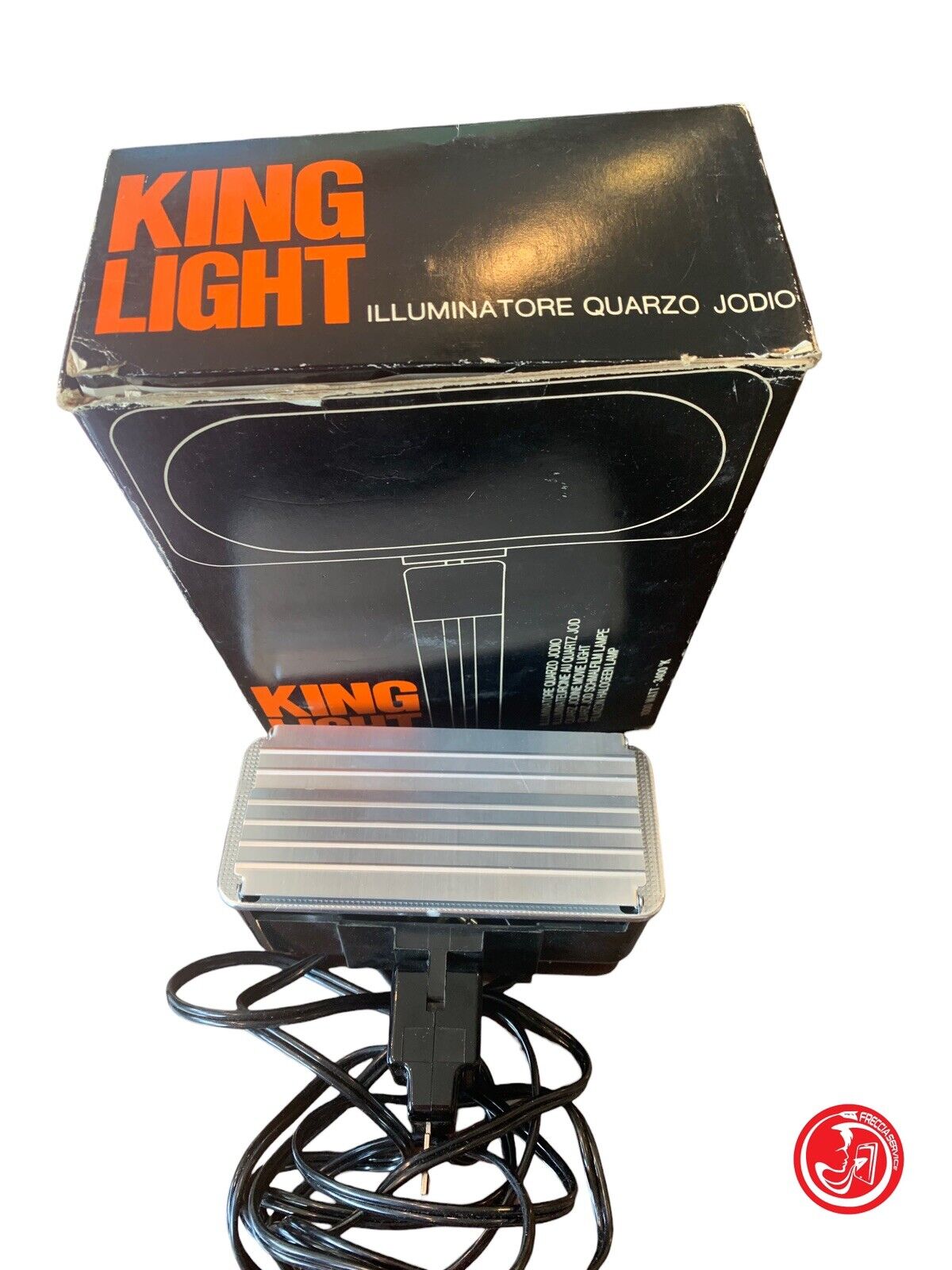 KING LIGHT quartz iodine illuminator 3400K vintage photographic equipment