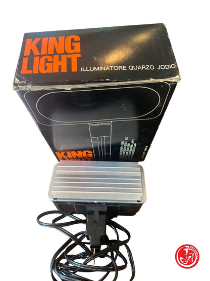 Illuminatore KING LIGHT quarzo jodio 3400K attrezzatura fotografica vintage