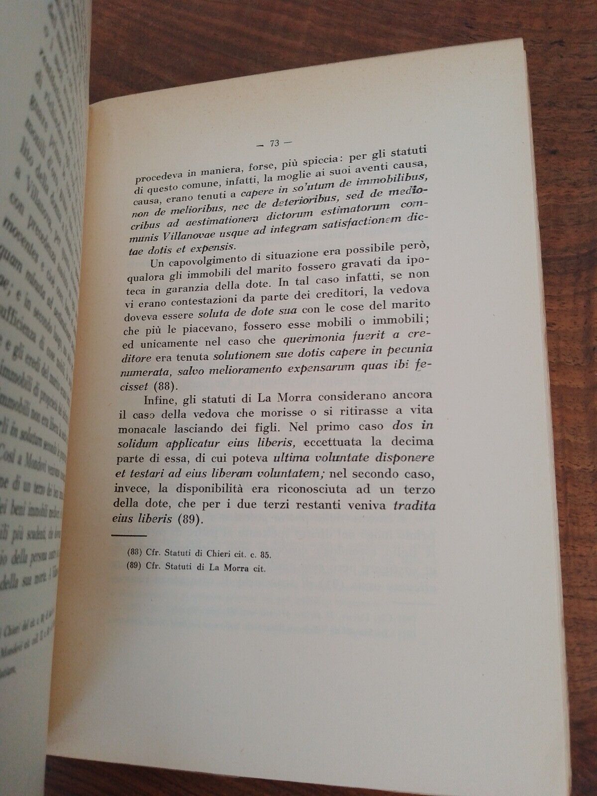 Notes for a history of Piedmontese private statuary law - A. ALBERTI 1934