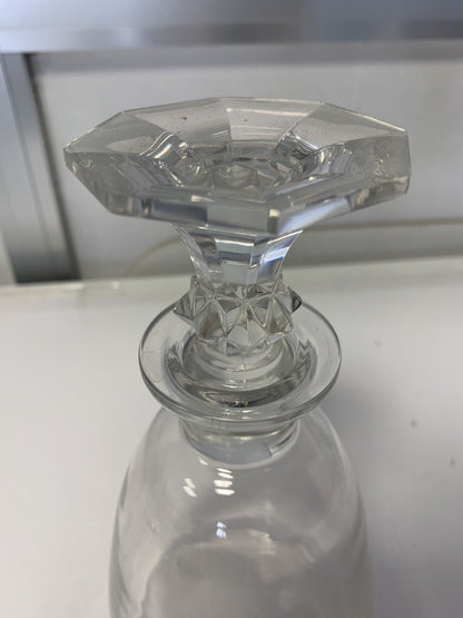 Glass bottle for liqueurs