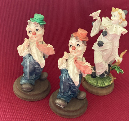 Statuettes de Clown en Céramique