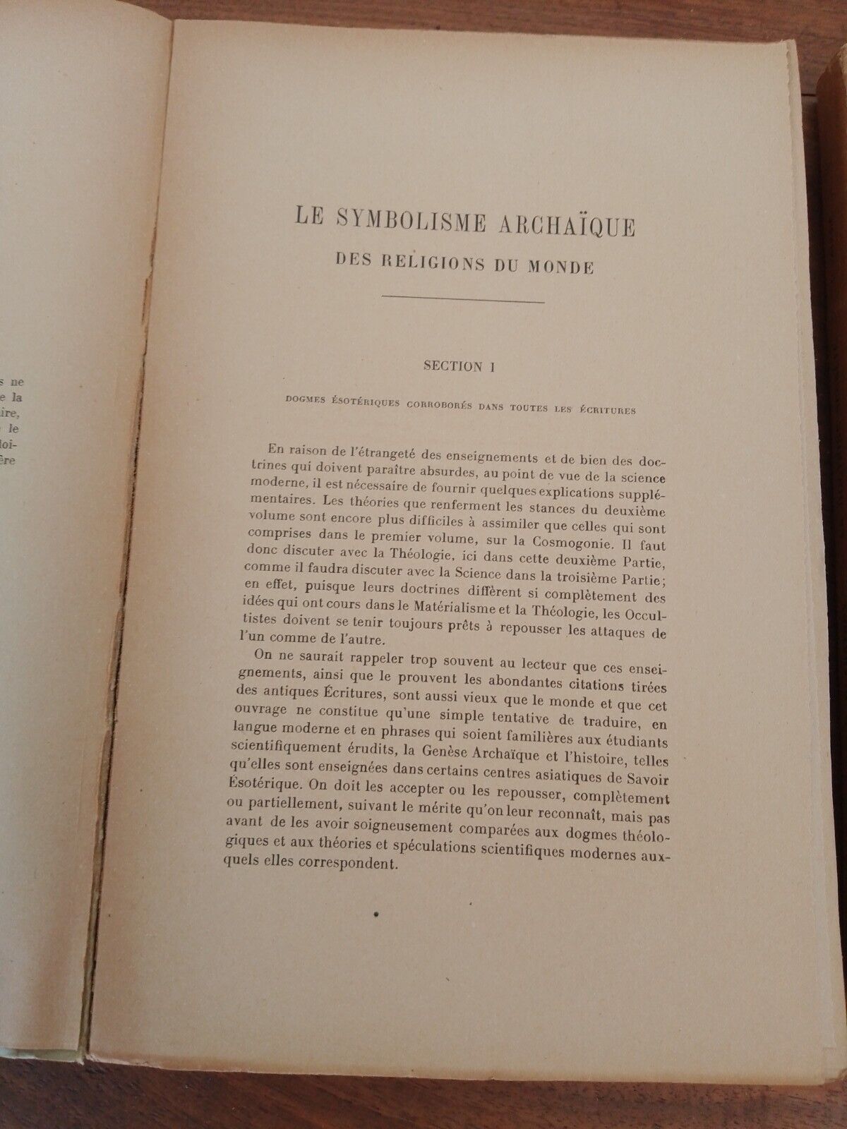 La Doctrine Secrete - le symbolisme... 2 Vol.- H.P. Blavatsky - 1919-25 Raro