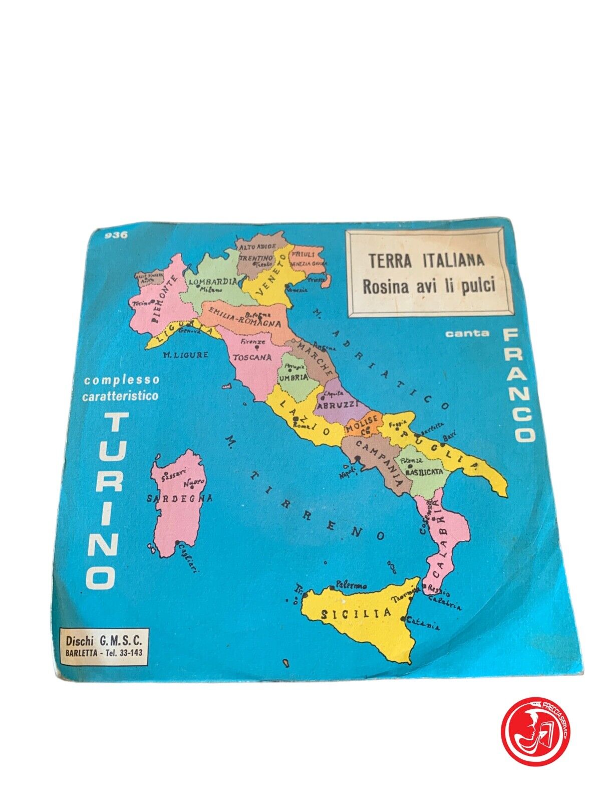 Turino - Terra italiana / Rosina avi li pulci