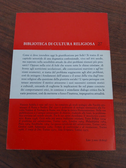 La Giustificazione per Fede, V.Subilia, Paideia Editrice 1976
