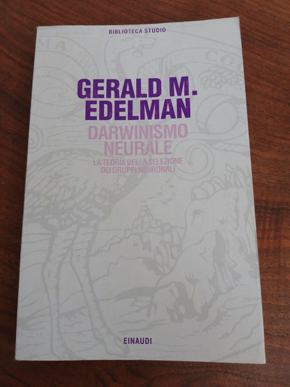 Darwinisme naturel, GM Edelman, Einaudi, 1995