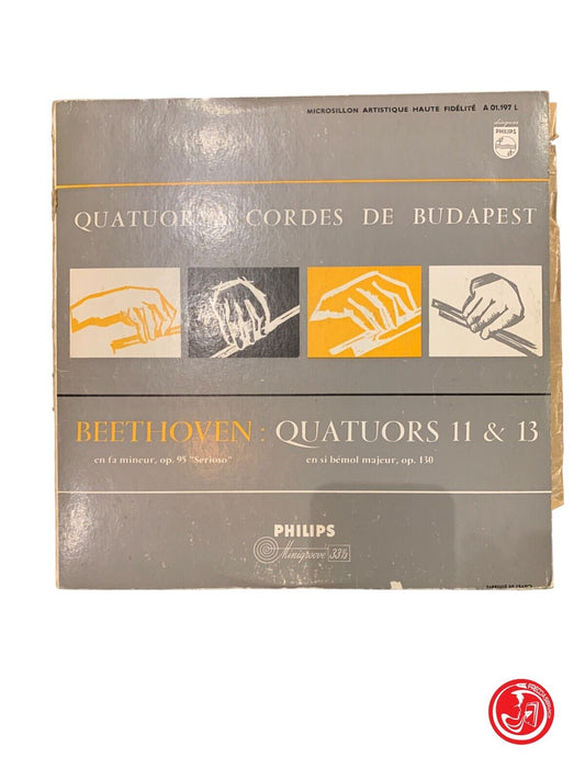 Beethoven - Quatuor de Budapest - Quatuors 11 et 13, Op. 130 et 95