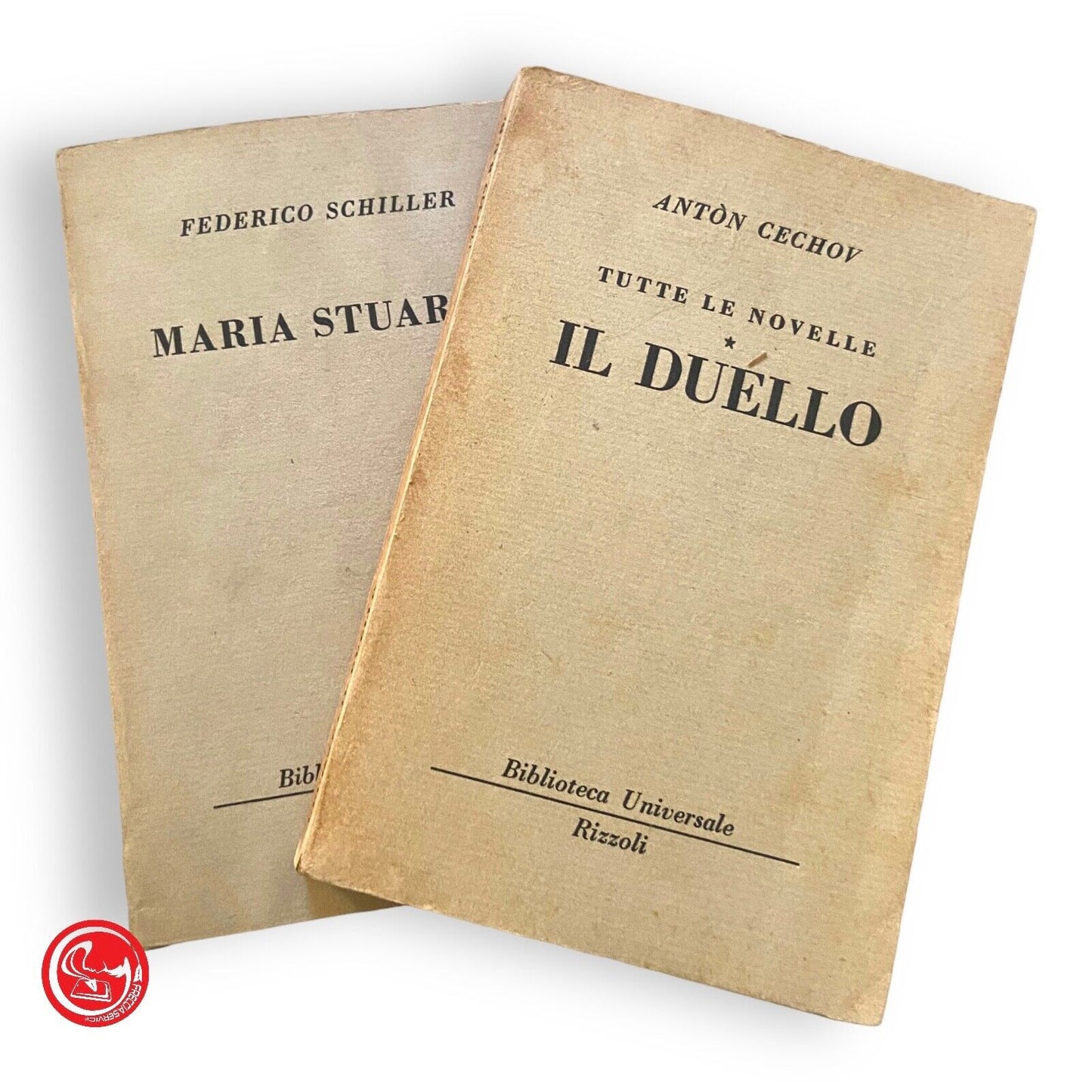 IL DUÉLLO - MARIA STUART - 2 volumi - A.CECHOV - ottobre 1954