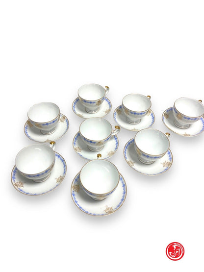 Porcelain tea set of 8 2906/69