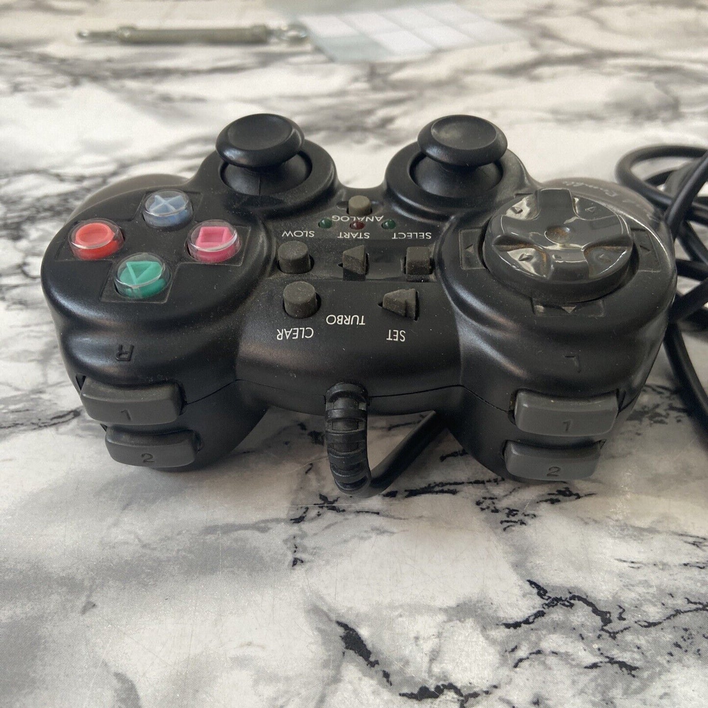 manette de jeu PS1 Dark Rumble