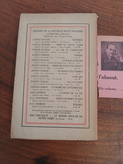 Le procès du très honorable lord - A. Hermant - nrf 1923 - Raro
