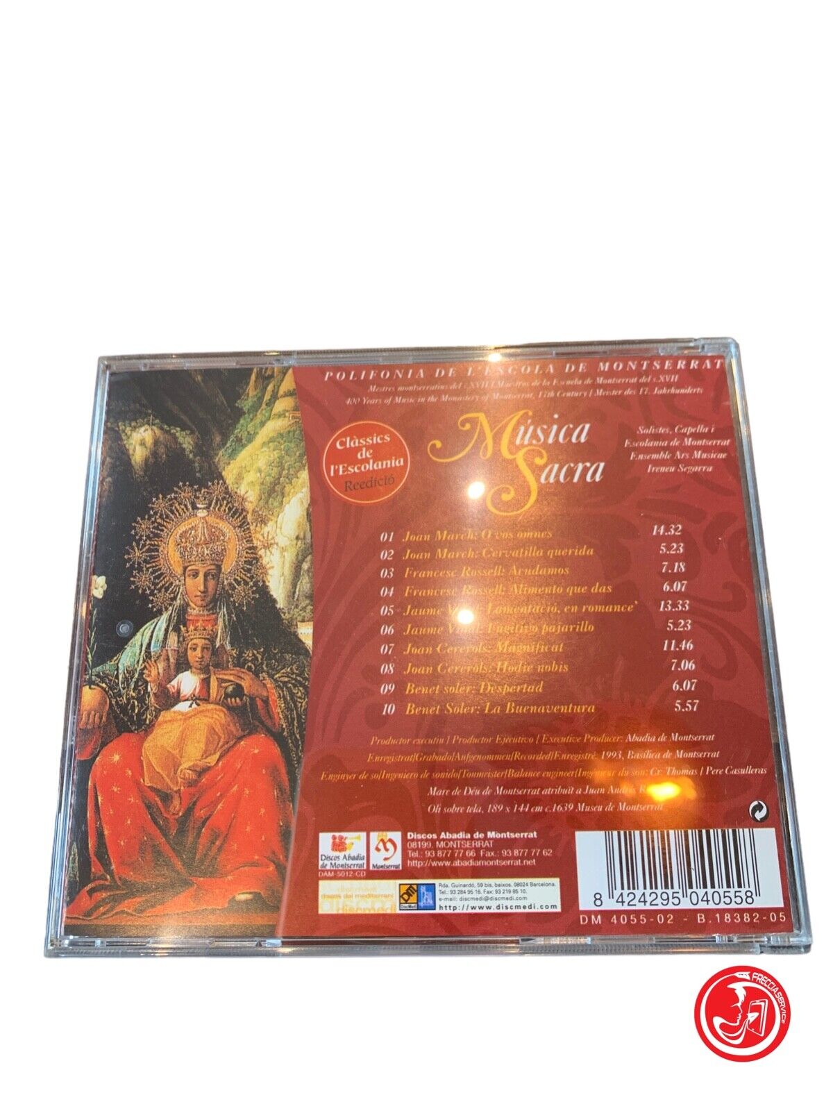 Musica Sacra - Polifonia De L'Escola De Monteserrat