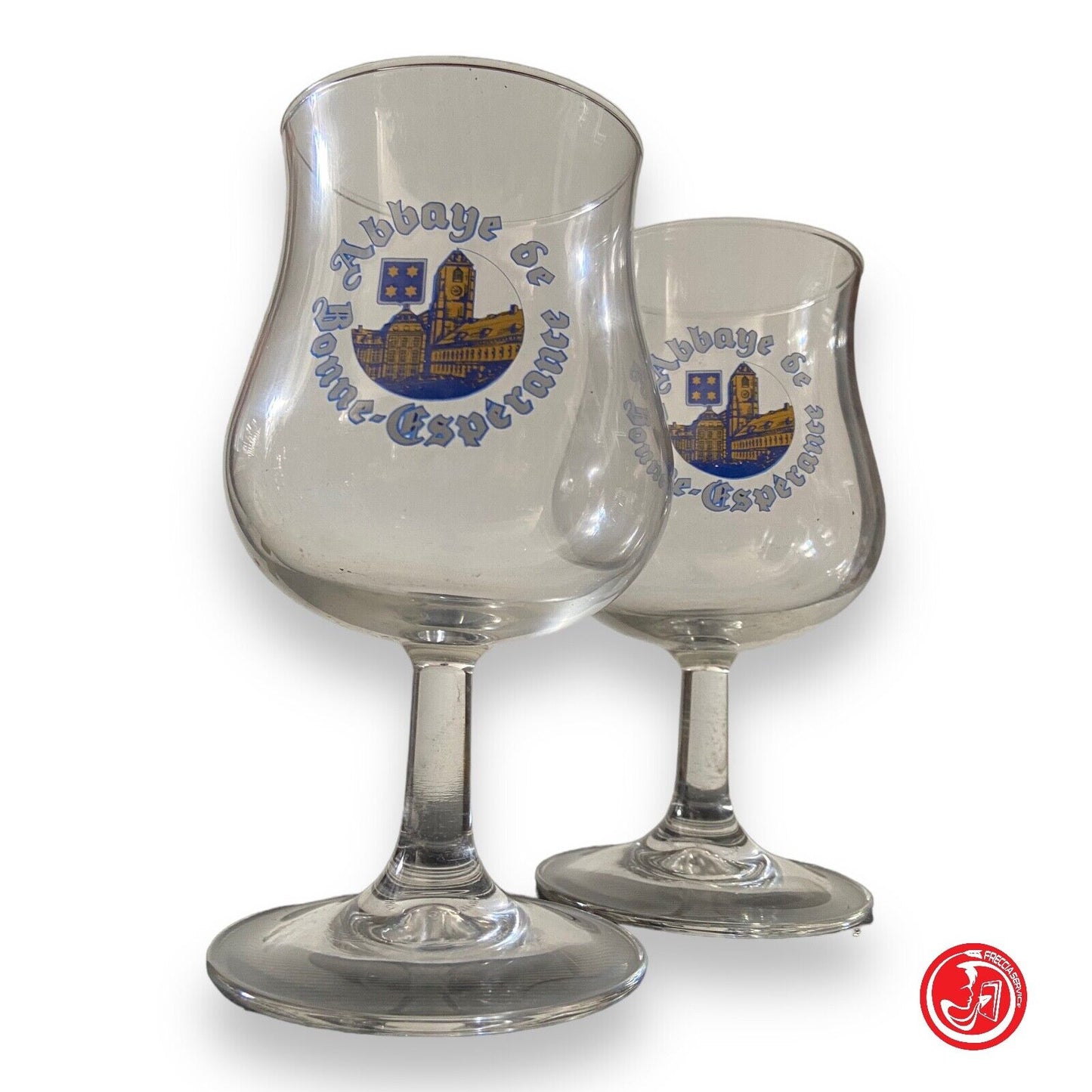 Verres à bière Abbaye de Bonne Espérance 