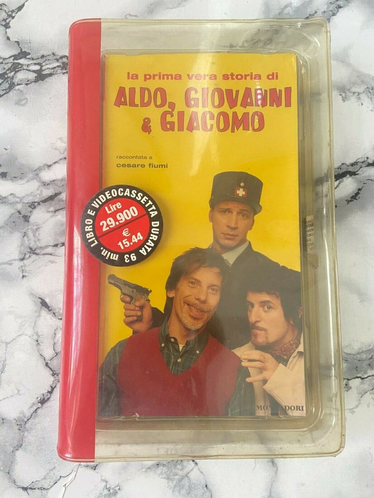 Videocassetta + Libro - Aldo, Giovanni & Giacomo