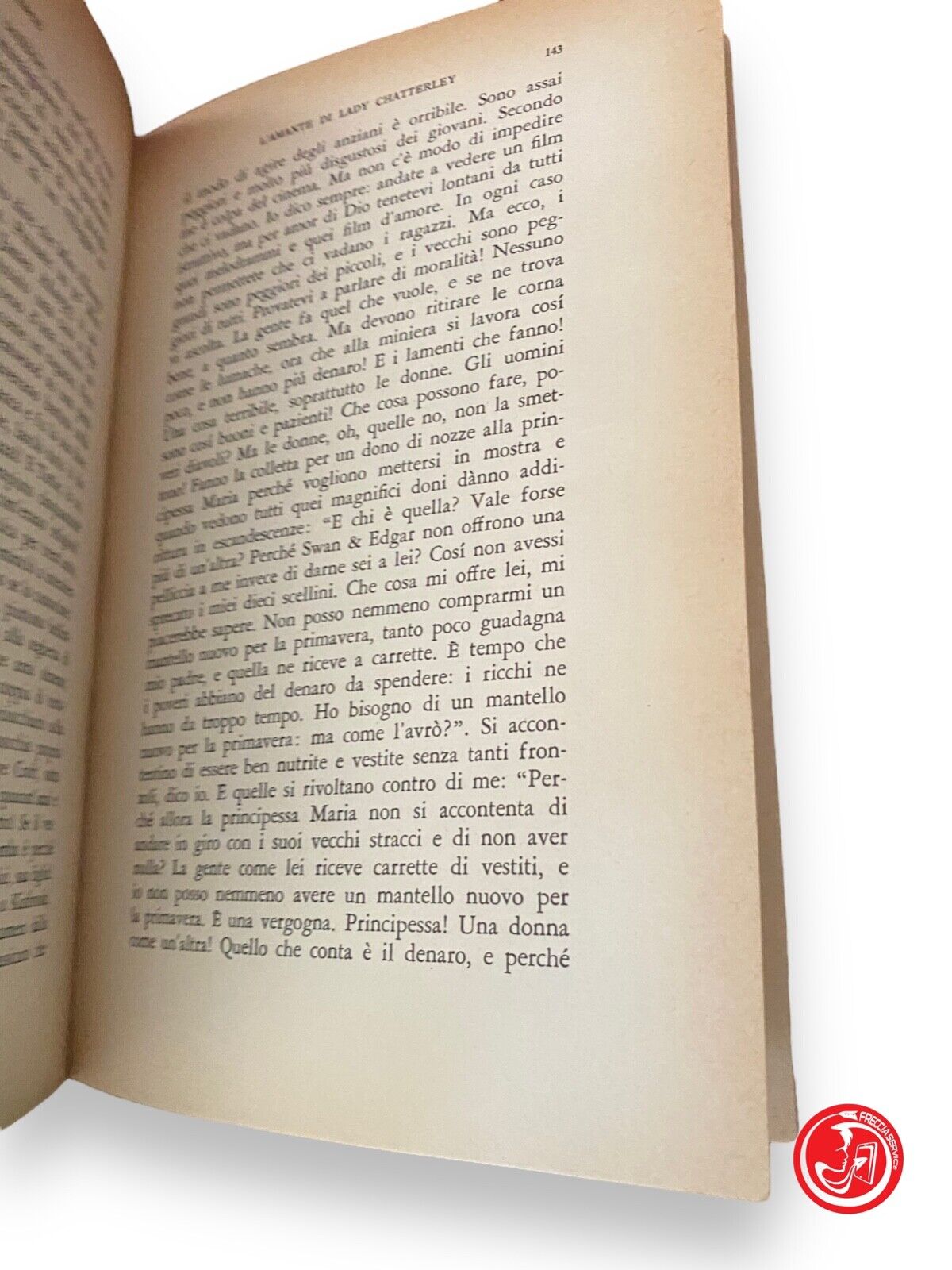 Lady Chatterley's Lover - DH Lawrence, Mondadori 1946 