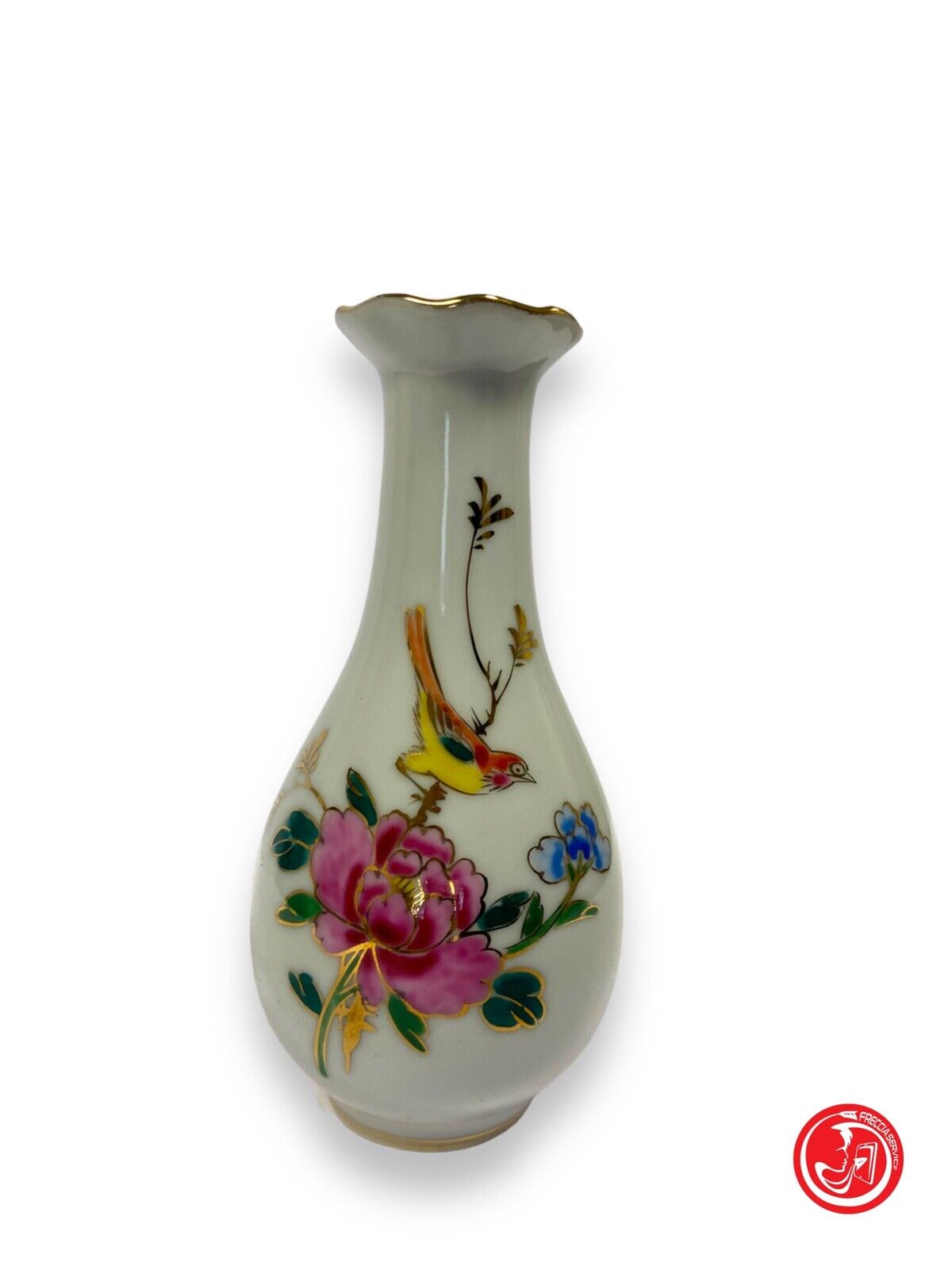 Small ceramic vase Made in China