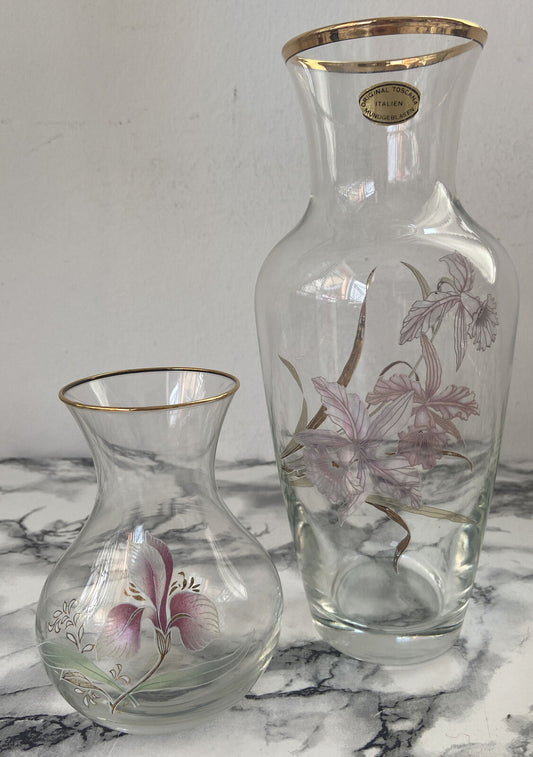 Original Toscana Mundgeblasen - Italien Glas Vases