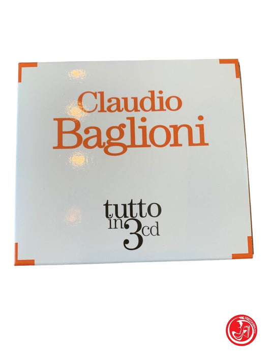 Claudio Baglioni - Tutto In 3 CD