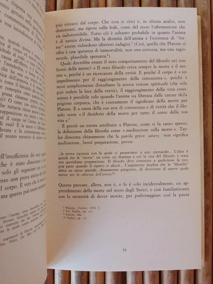 La Morte nel pensiero occidentale, J. Chron, De Donato Ed., 1971 + articolo
