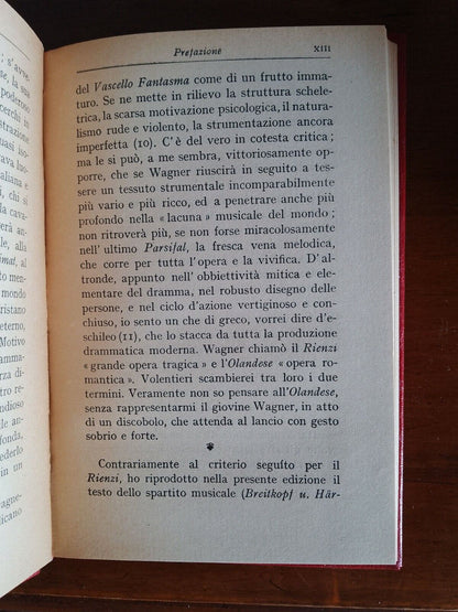 LE FLYING DUTCHMAN (LE VAISSEAU FANTÔME), Riccardo Wagner, Sansoni.