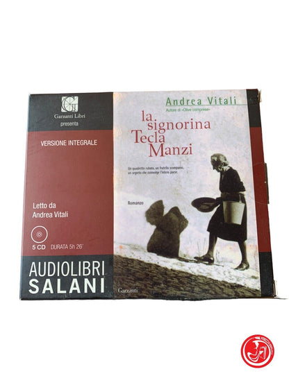 Audiobook - Miss Tecla Manzi - 5 CDs