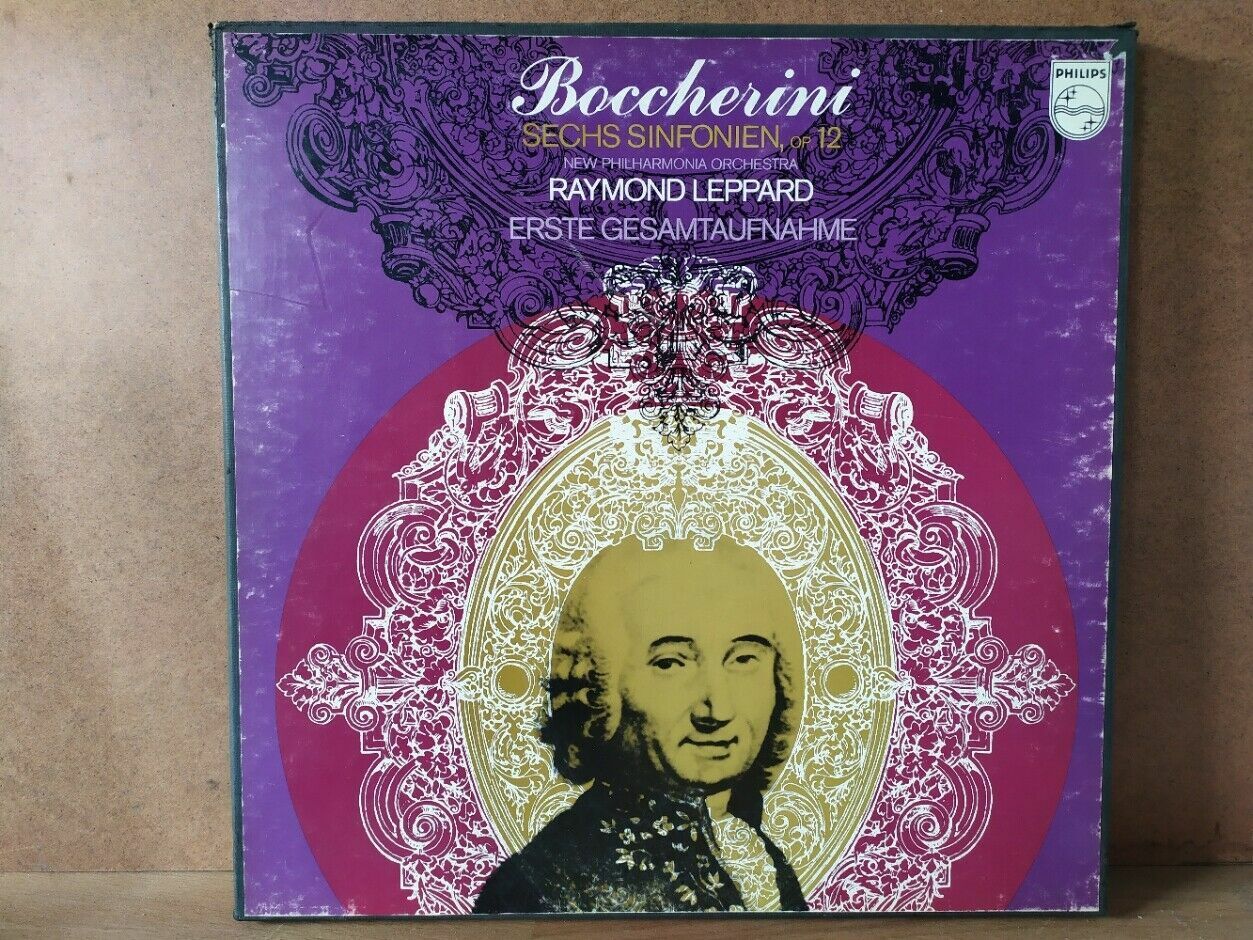 Boccherini*, Raymond Leppard, New Philharmonia Orchestra – 6 Symphonies Op. 12