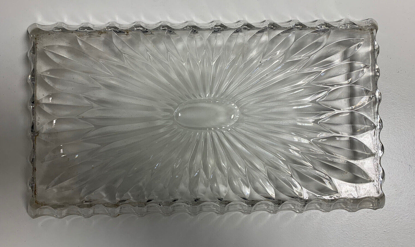 Processed glass bowl