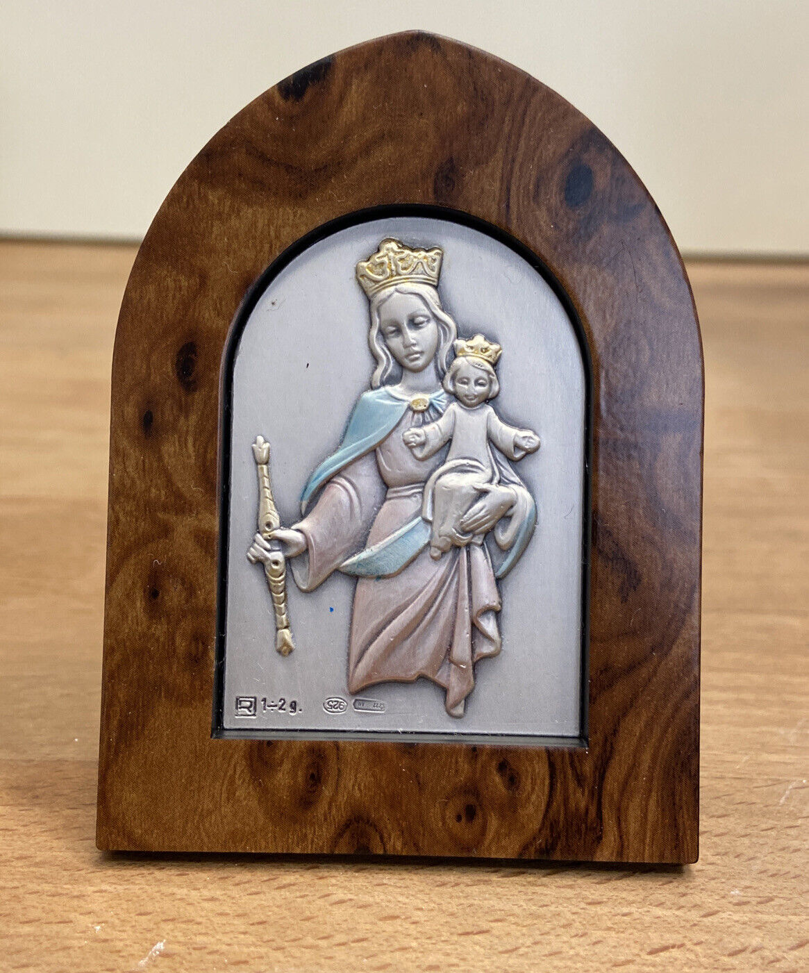 Cornice Con Madonnina ( Argento 925% )