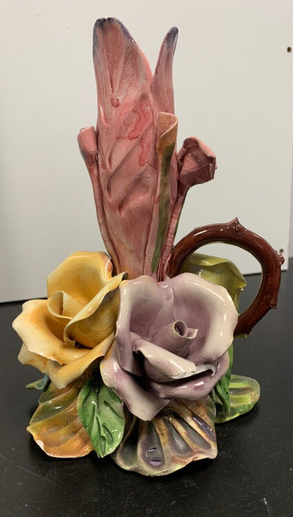 Ceramic flower ornament