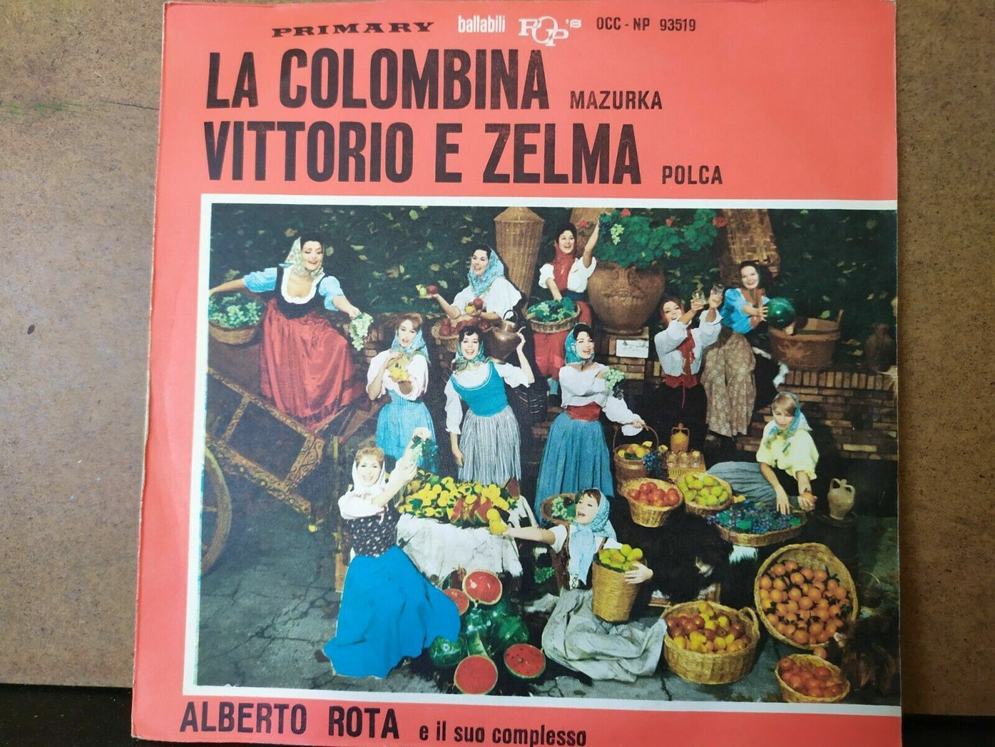 Alberto Rota And His Complex – La Colombina / Vittorio And Zelma 