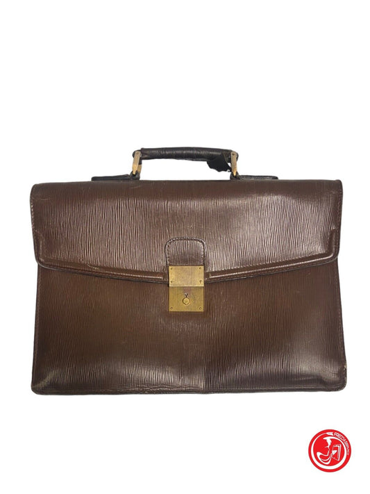 Leather briefcase