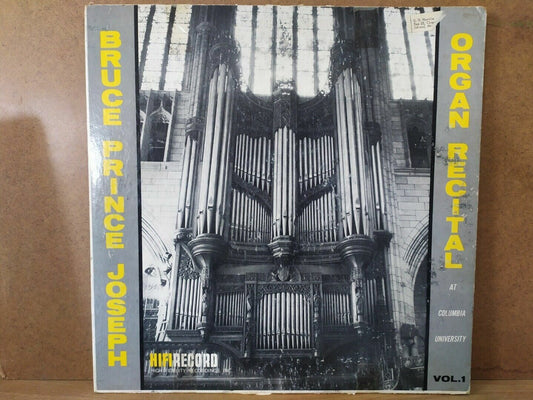 Bruce Prince-Joseph – Récital d'orgue à l'Université de Columbia Vol.1 