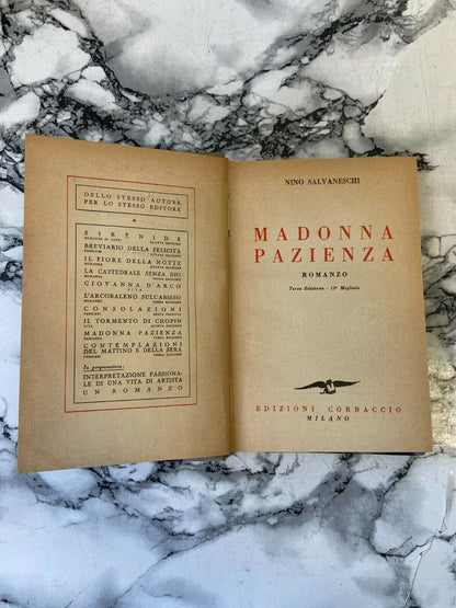 Livres - Salvaneschi - Madonna Plaisance