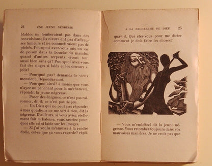 Les Aventures d'une jeune negresse a la recherche de Dieu, B. Shaw - Raro