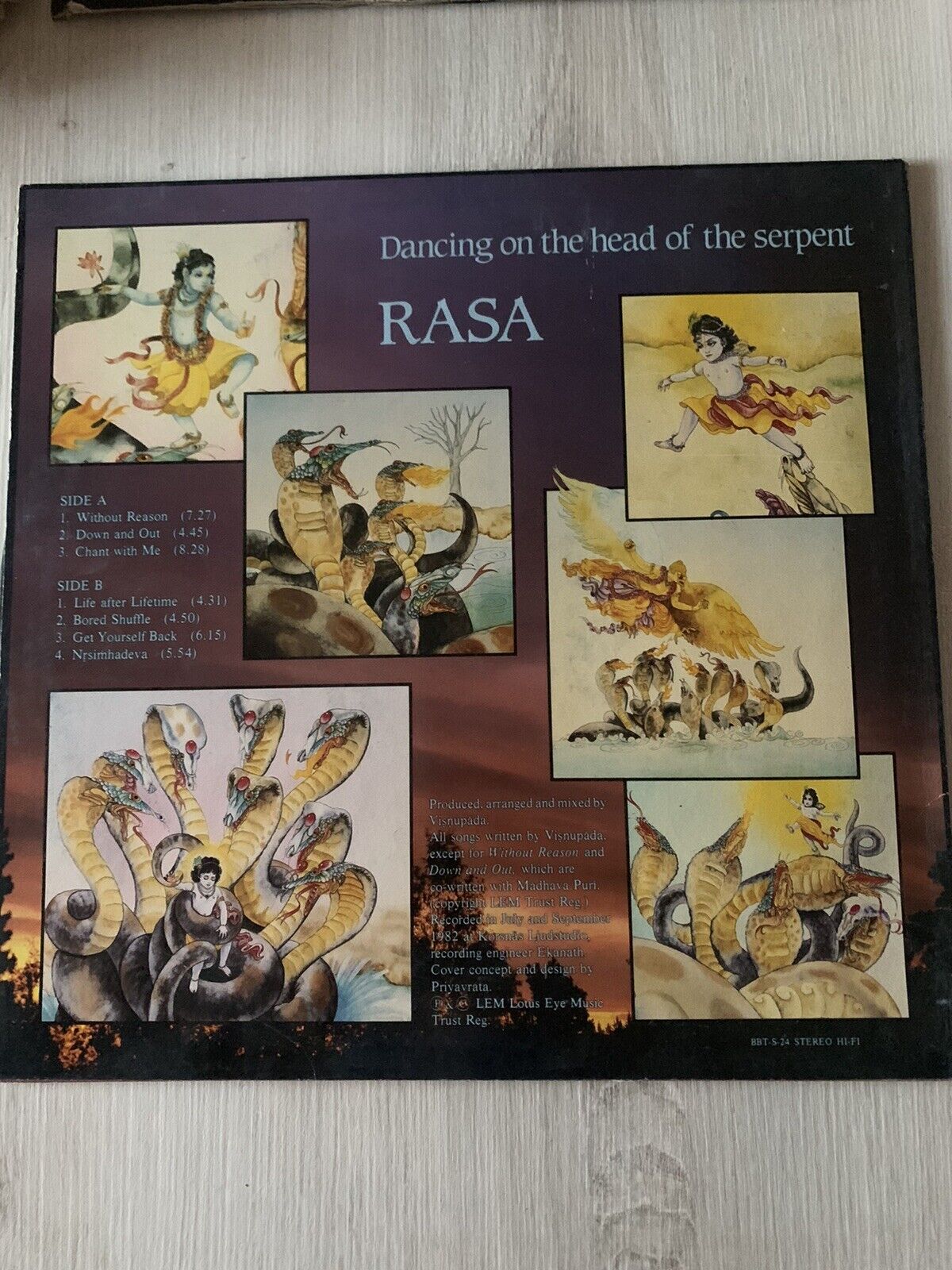 Rasa - Dancing on the head of the serpent