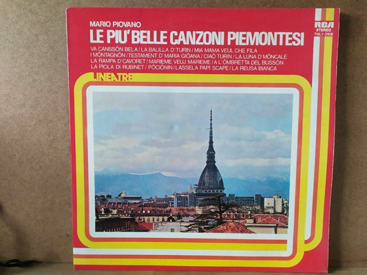 Mario Piovano – Le Più Belle Canzoni Piemontesi