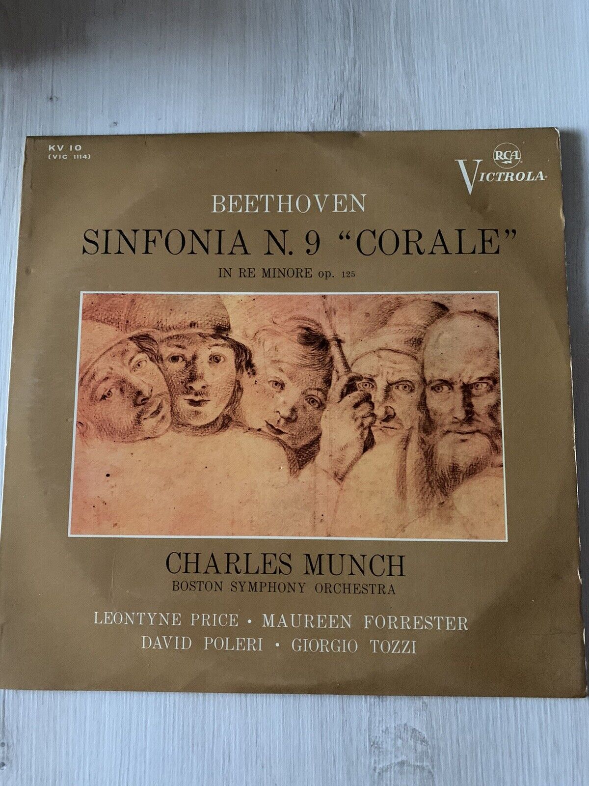 Charles Munch - Boston symphony orchestra - Beethoven - Sinfonia n.9 “ Corale”