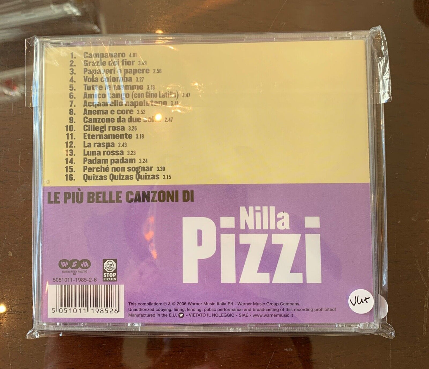 Nilla Pizzi – Les plus belles chansons de Nilla Pizzi