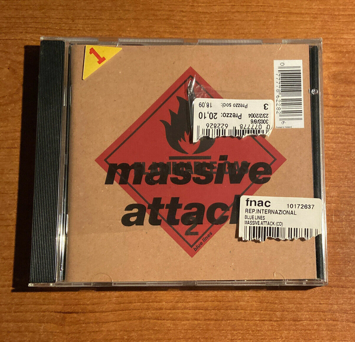 Massive Attack Blue Lines CD Sehr Gut 1991