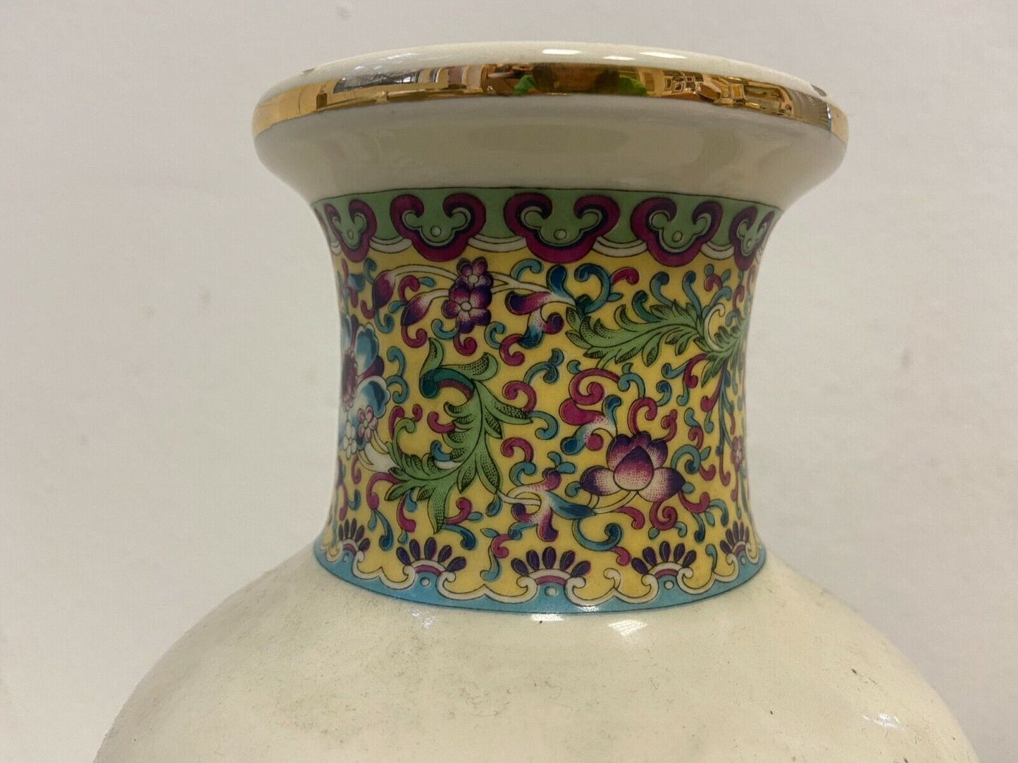 Oriental porcelain vase