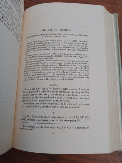 A source book in Mathematics, D.E. Smith, 1929 Raro