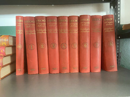 Enciclopedia Il Tesoro - 9 volumi
