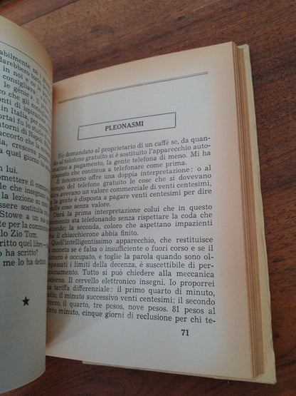 La danza degli scimpanzé, Pitigrilli, Sonzogno, 1955