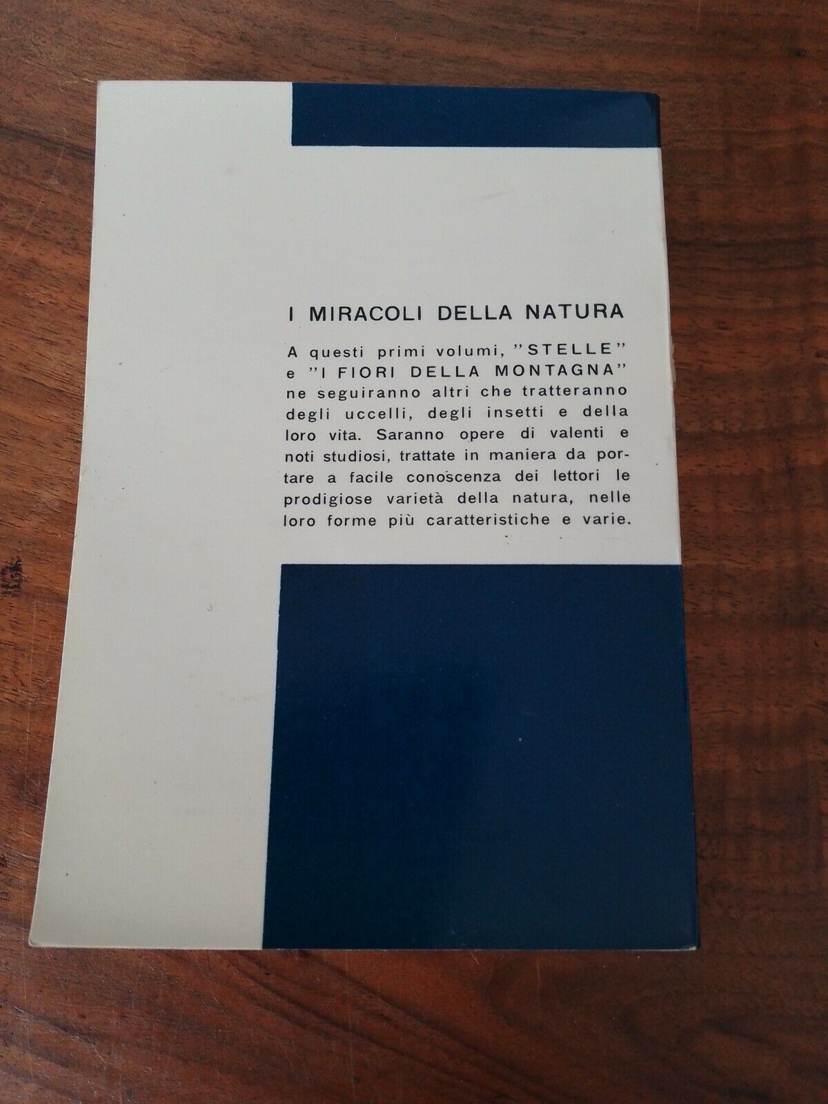 I Fiori della montagna, I Miracoli Della Natura, 1956