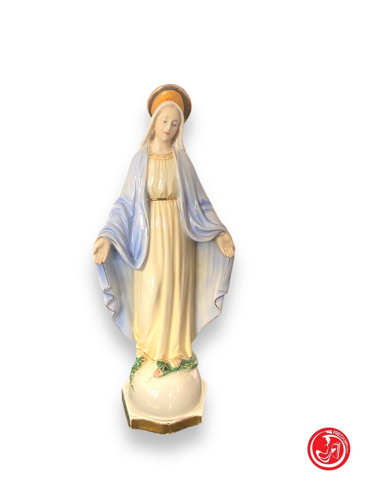 Statua della Madonna in ceramica