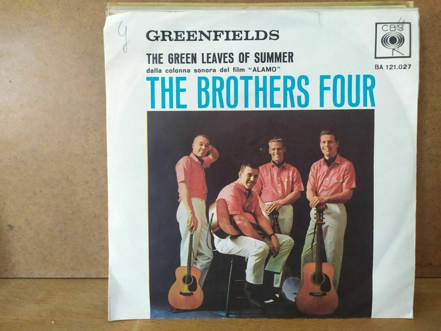 The Brothers Four – Greenfields / Les feuilles vertes de l’été 