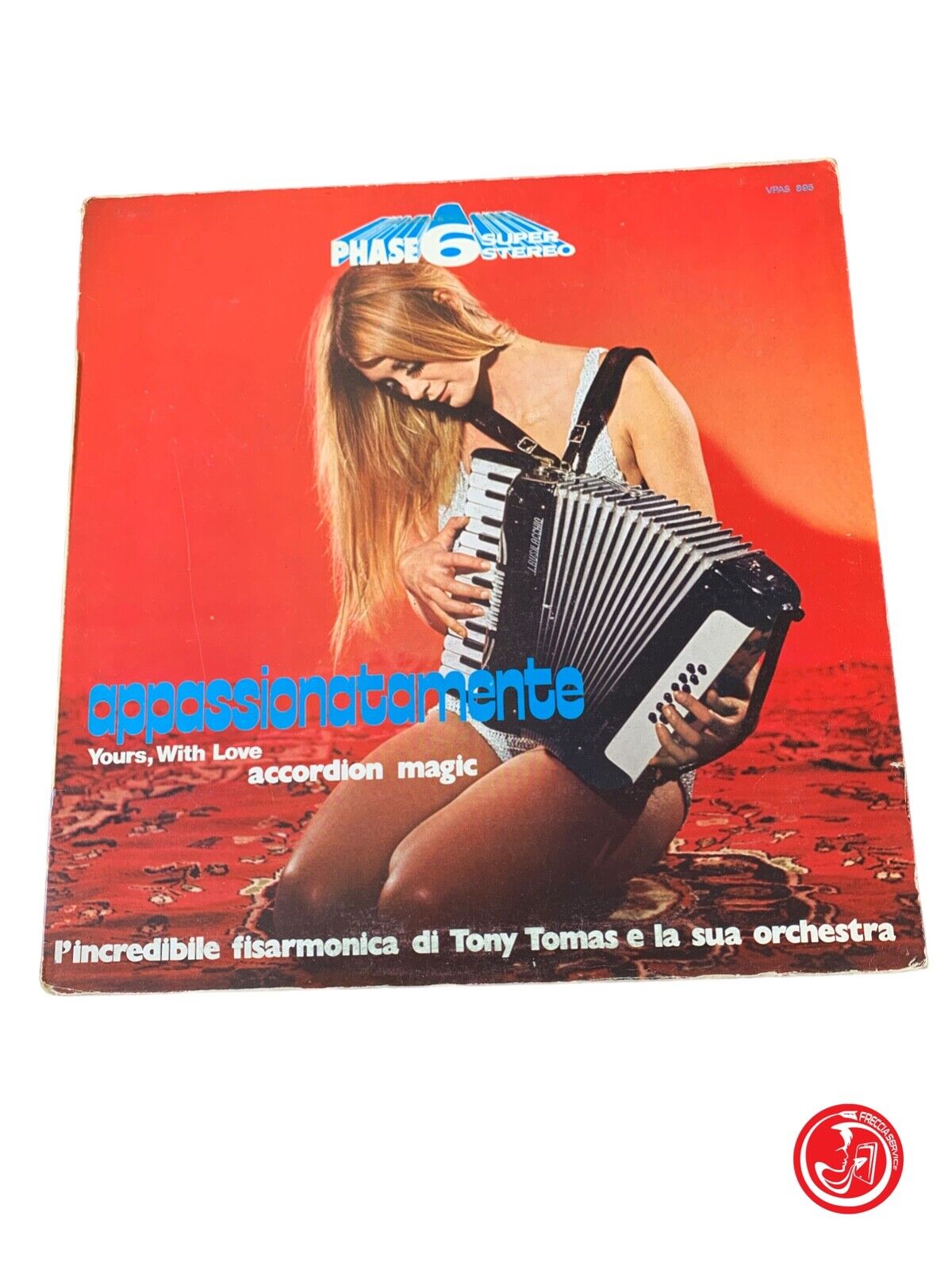 The Incredible Accordion of Tony Tomas and His Orchestra - Passionately