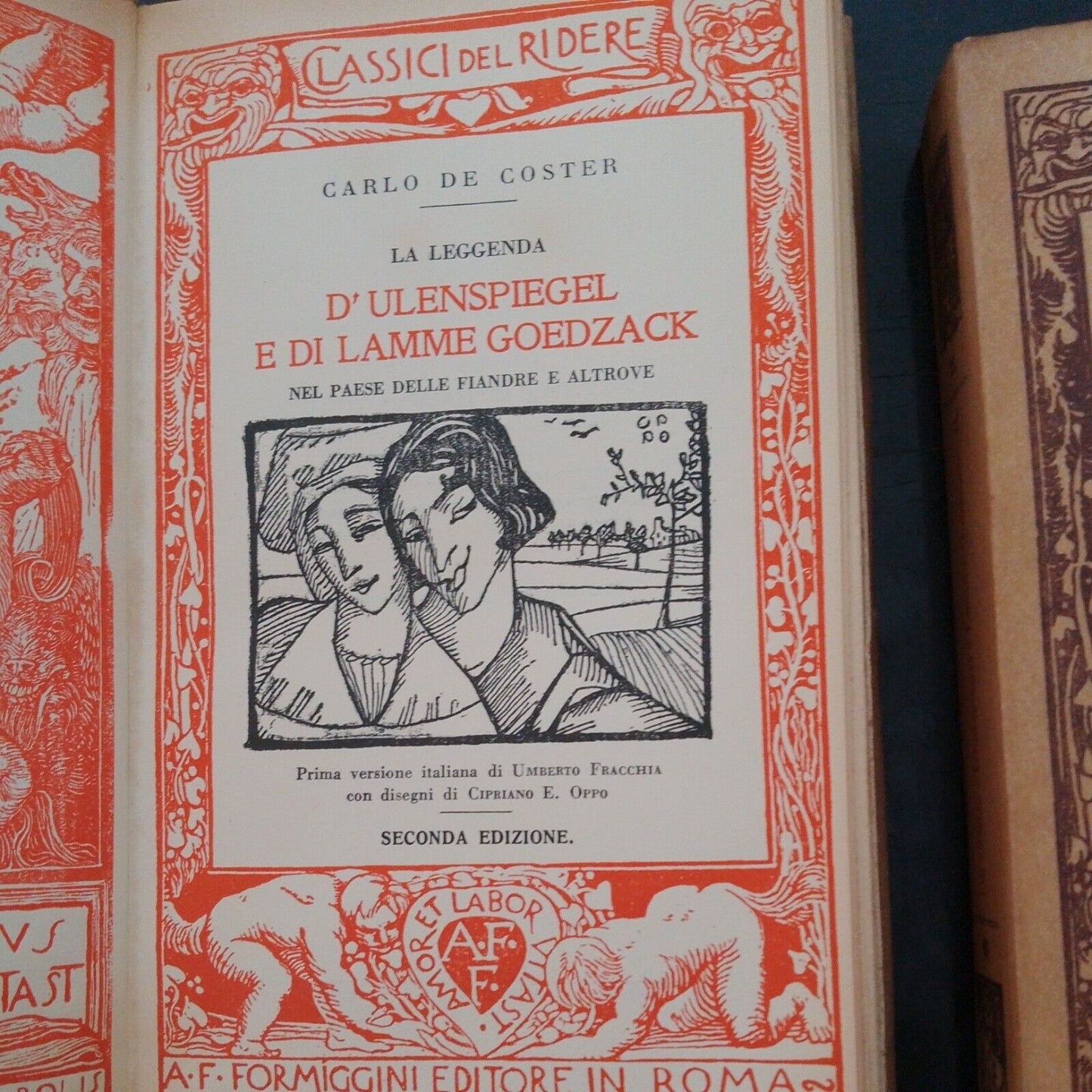 LA LEGGENDA D'ULENSPIEGEL E DI LAMME GOEDZACK, vol.1-2, C. DE COSTER, 1921