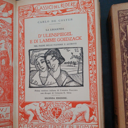 LA LEGGENDA D'ULENSPIEGEL E DI LAMME GOEDZACK, vol.1-2, C. DE COSTER, 1921